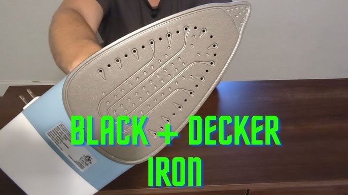 Black+Decker Professional IR1350S Steam Iron Review - Consumer Reports