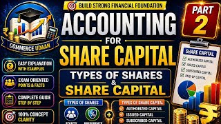 Accounting for Share Capital -2|Class 12Accounts|Bcom|Mcom|NET|Cafoundation#commerce#education#fyp
