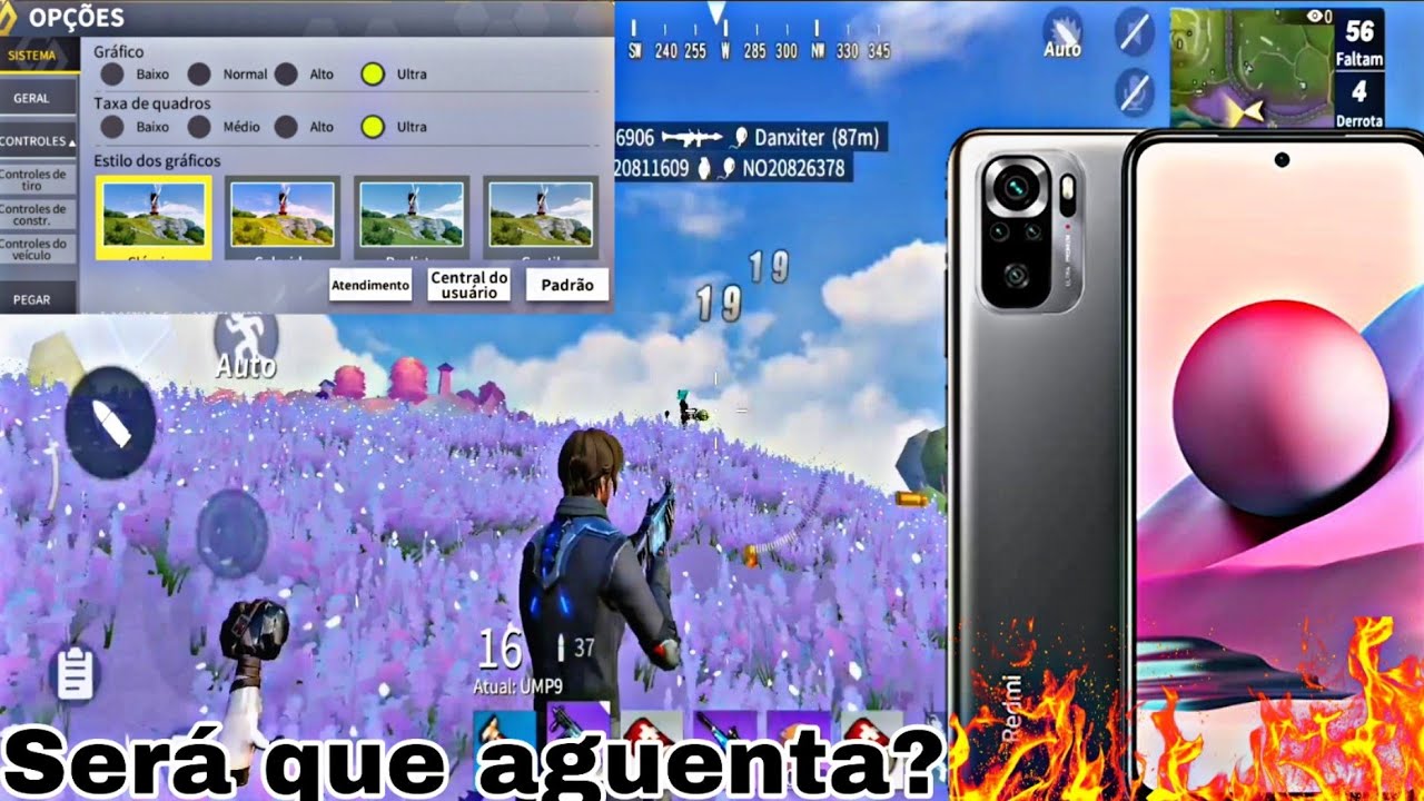 Xiaomi redmi note 10s creative destruction|será que trava?