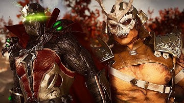 MK11 Shao Kahn vs Spawn