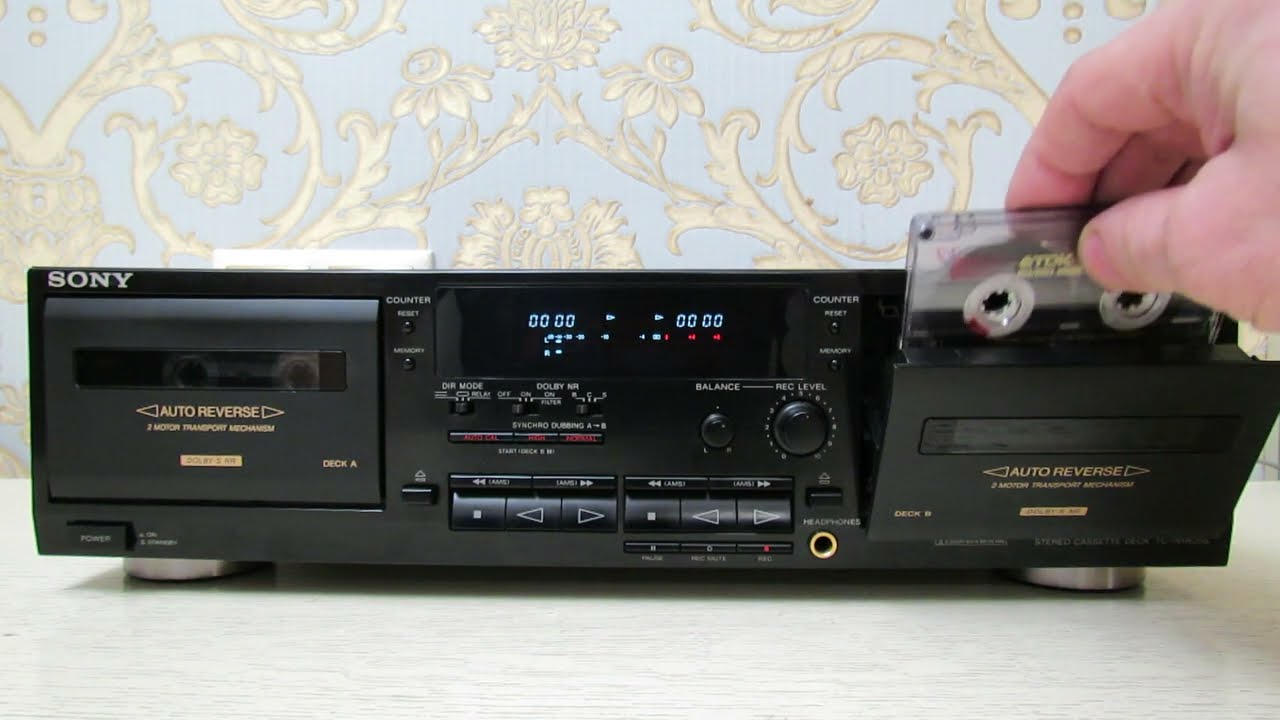 Sony TC-WR635S - YouTube