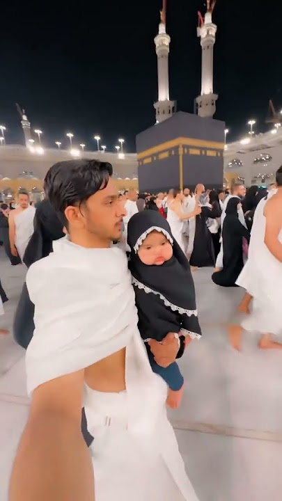 First umrah complete ❤️ Full video upload on YouTube #rehkan #love #couple