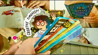 ✨ creative timekeep ep.13 : quiet summer days, collage, journal pages and books ✨