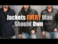 The ONLY 3 Jackets A Guy Needs In His Wardrobe! (Men's Style Essentials)