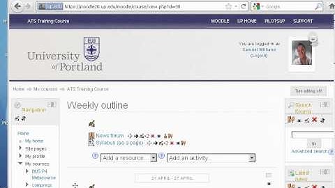 Drag and Drop Files in Moodle 2