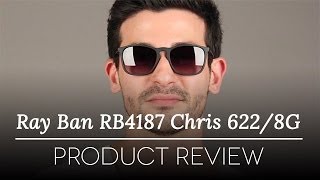 Ray-Ban RB4187 Chris Sunglasses Review - YouTube