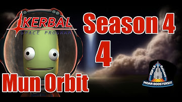 Mun Orbit [4] Kerbal Space Program Career 1.8 Modded