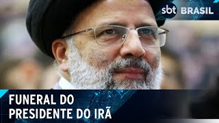 Irã dá início a funeral de 3 dias de Ebrahim Raisi | SBT Brasil (21/05/24)