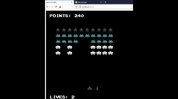 Phaser 3 And TypeScript Space Invaders