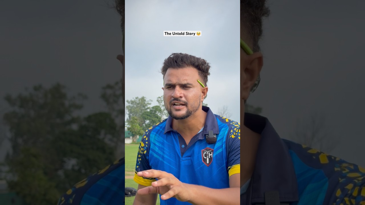 Elder Brother’s Sacrifice 🥹 #cricketwithvishal #shorts
