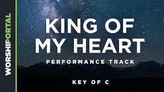 Video thumbnail of "King of My Heart - Key of C - Performance Track"