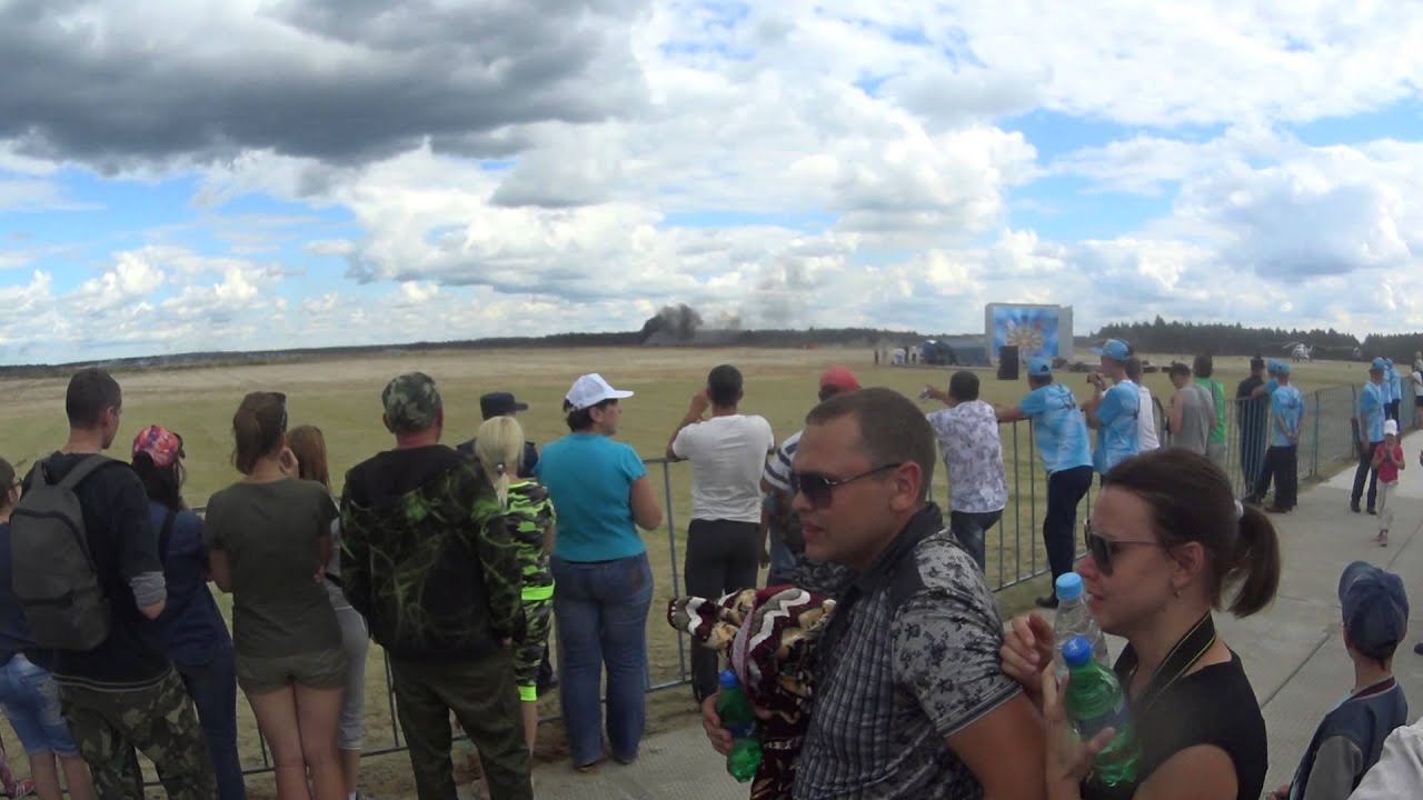 2 августа 2015. Рязань, Дубровичи. Авиадартс-2015. Катастрофа Ми-28Н