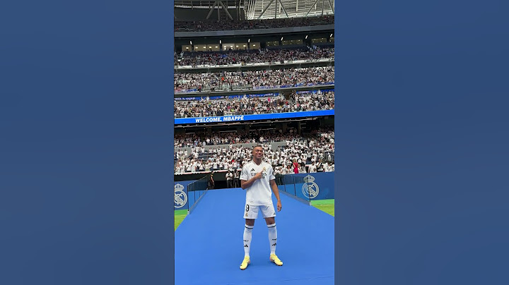 😱 IL Y A 1 AN, MBAPPÉ ÉTAIT PRÉSENTÉ AU BERNABÉU ! #football #realmadrid