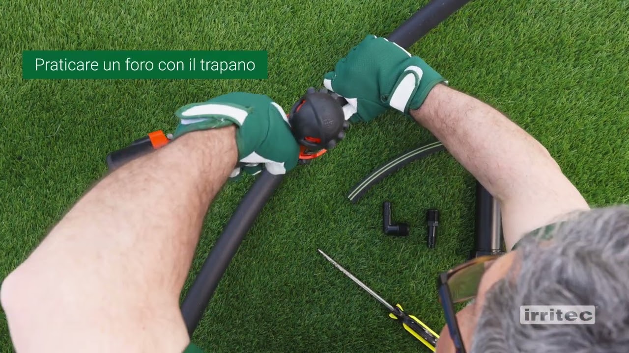 Irrigazione giardino | Montaggio irrigatori con tubo flessibile (tutorial)