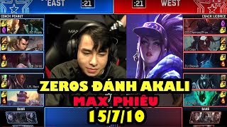 ZEROS Thể Hiện AKALI Như ROOKIE Highlights Cuộc Chiến Đông-Tây | ALLSTAR 2018