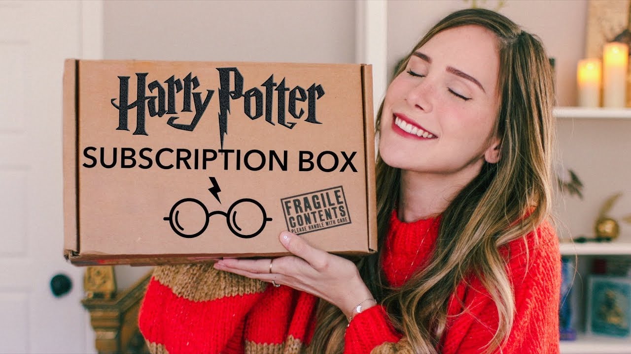 Accio Unboxing Harry Potter Subscription Box YouTube
