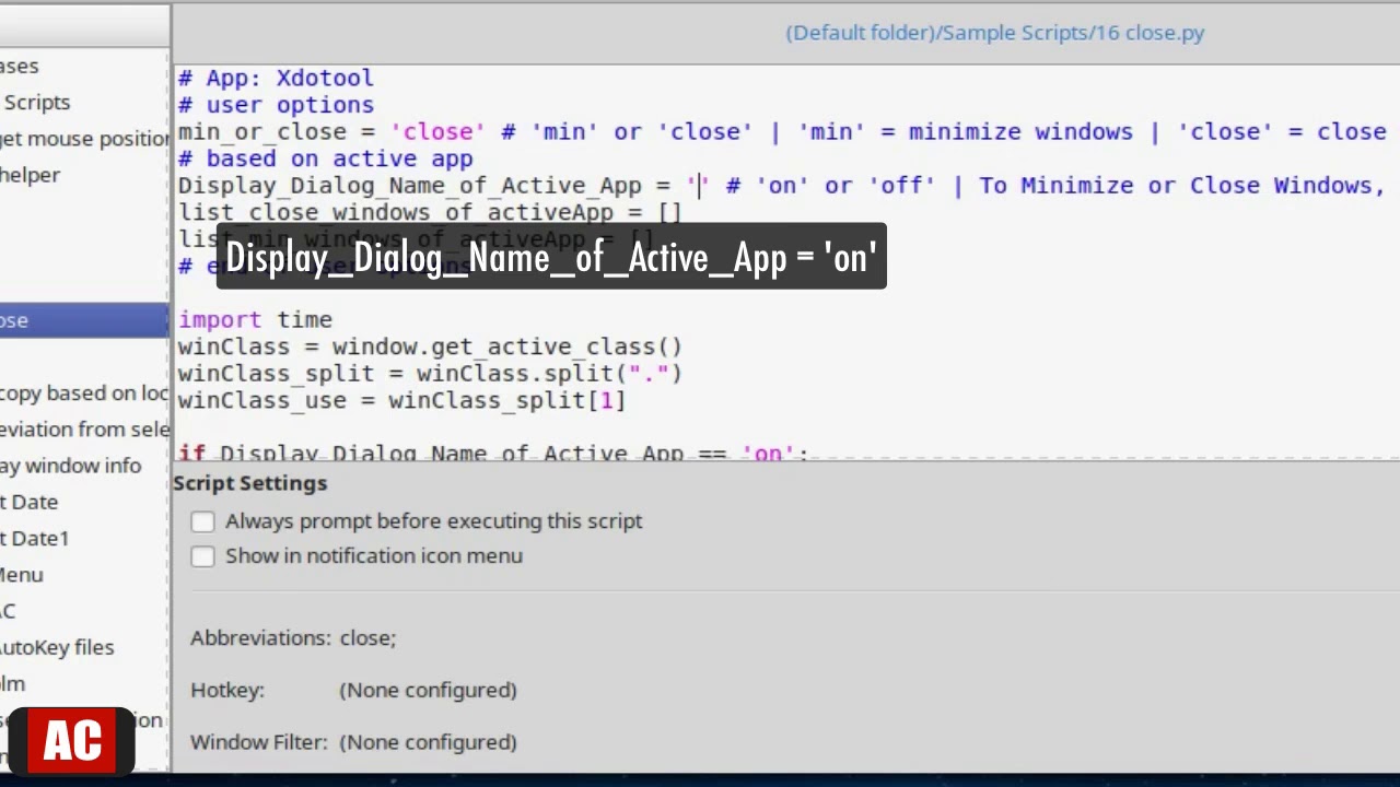 Close or Minimize Inactive Windows of Active App - Linux ...