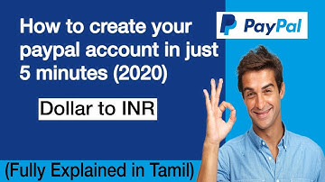 How to Create a PayPal Account in Just 5 Mins|How to Create PayPal in Tamil|Financial freedom tamil