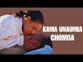 Kama unaumia chomoa mwisho