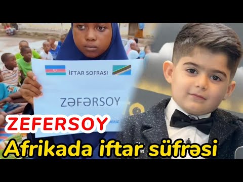 ZEFERSOY &  AFRİKADA İFTAR SÜFRƏSİ