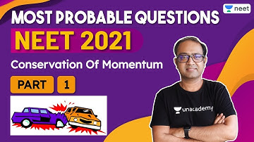 Most Probable Questions for NEET 2021 | Conservation of Momentum - 1 | Unacademy NEET | Anu Gupta
