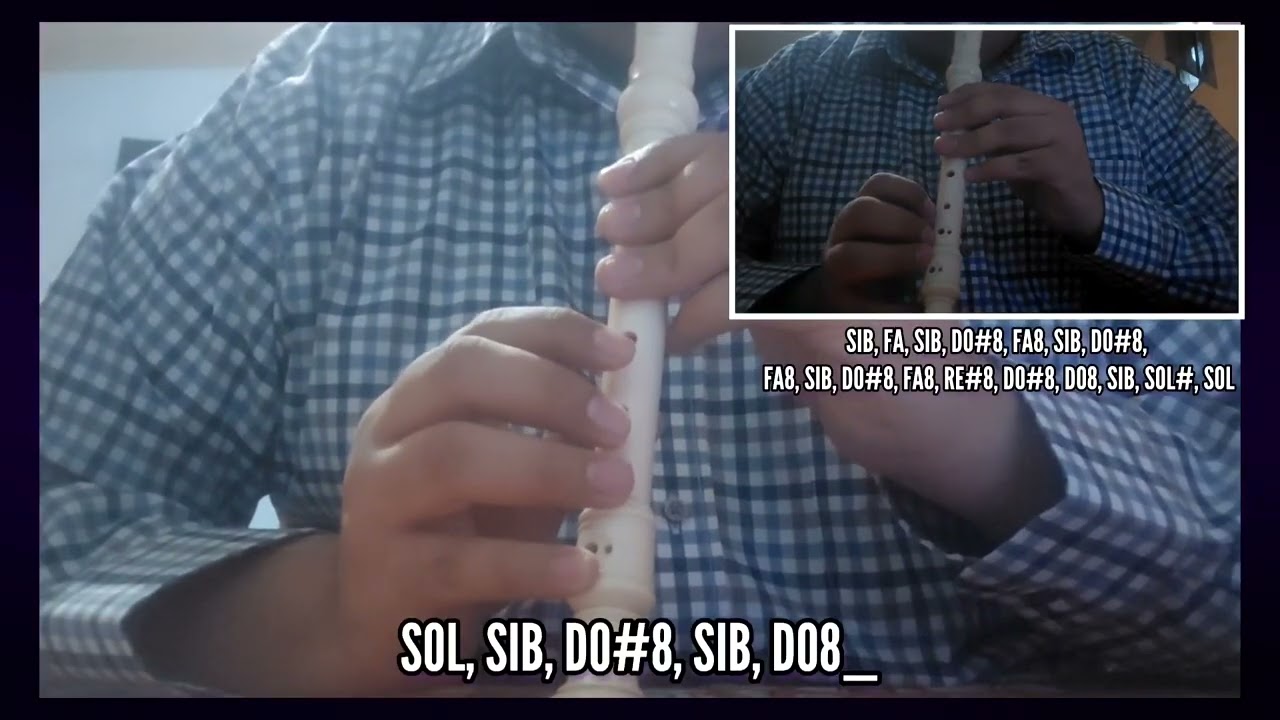 Mater Dolorosa en Flauta Dulce 