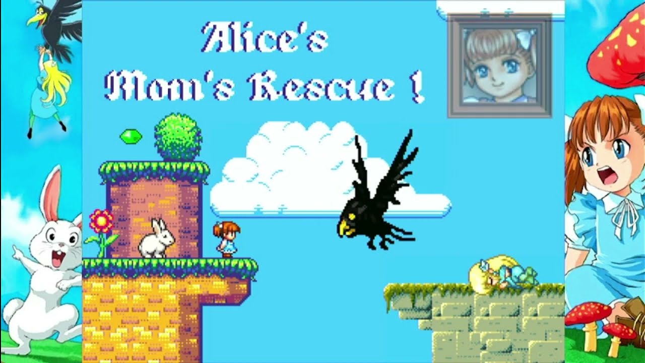 Alice’s Mom’s Rescue! Dreamcast Gameplay - Download Bezel