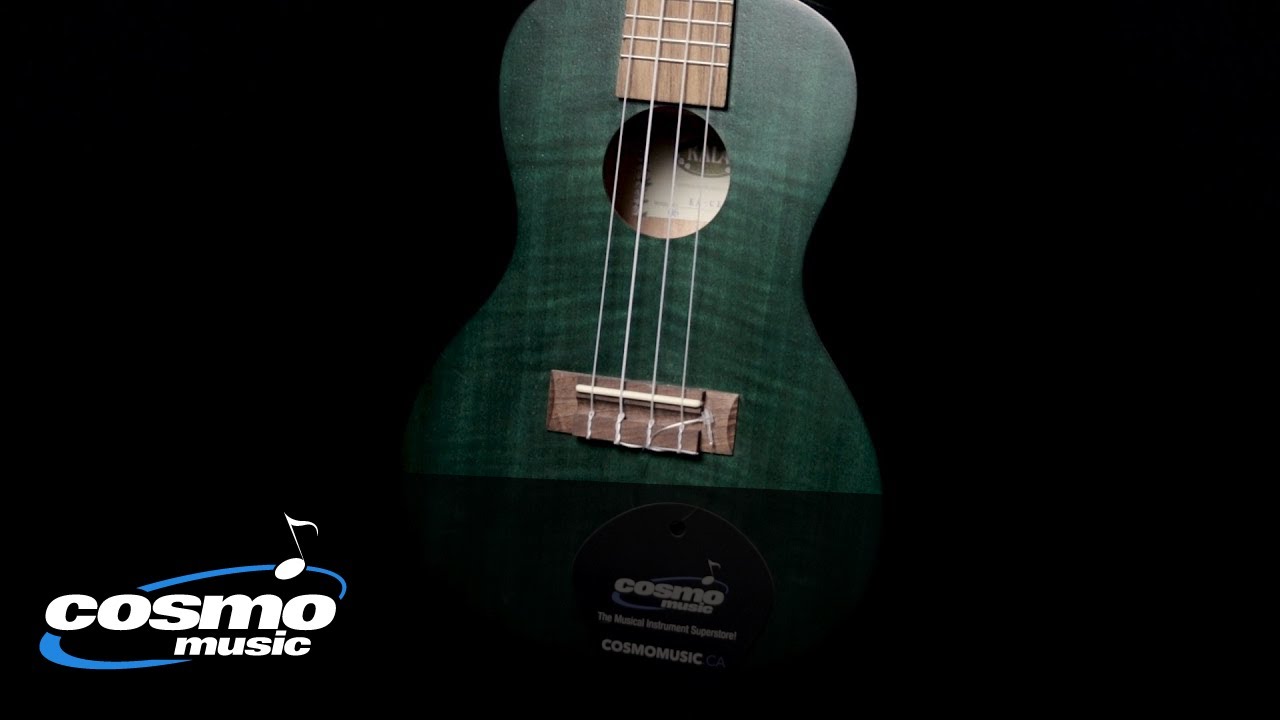 Kala Exotic Mahogany Concert Green Ukulele Quickview - Cosmo Music