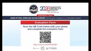 The 2026 Manuscript Writing Hub Academy Virtual Conference