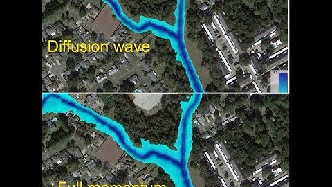 HEC RAS 2D Flood modelling: Diffusion wave v/s Full momentum