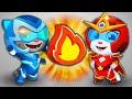 ГОВОРЯЩИЙ ТОМ ПОГОНЯ ГЕРОЕВ НОВЫЕ КОСТЮМЫ #3 Talking Tom Hero Dash лучше БЕГ ЗА ЗОЛОТОМ