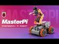 Masterpi ai vision robot arm with mecanum wheels car raspberry pi open source