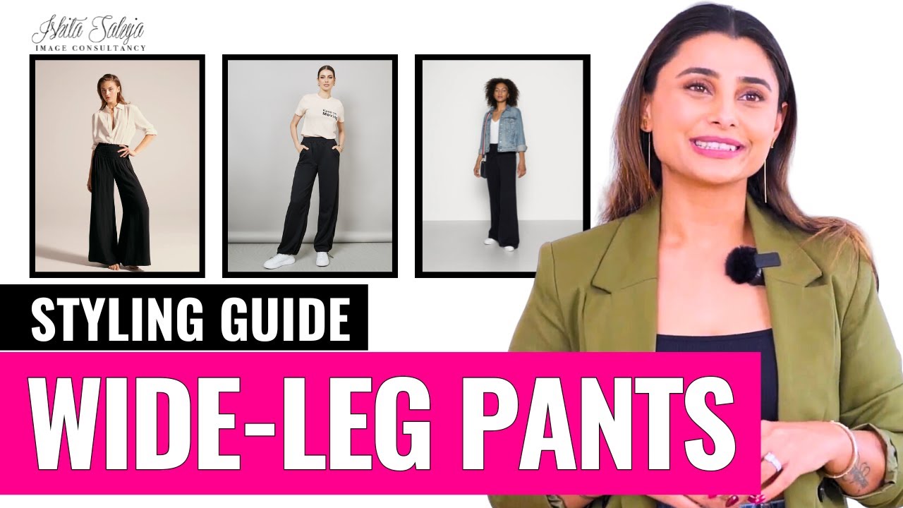 STYLE YOUR WIDE LEG PANTS for EVERY OCCASION | Ishita Saluja - YouTube