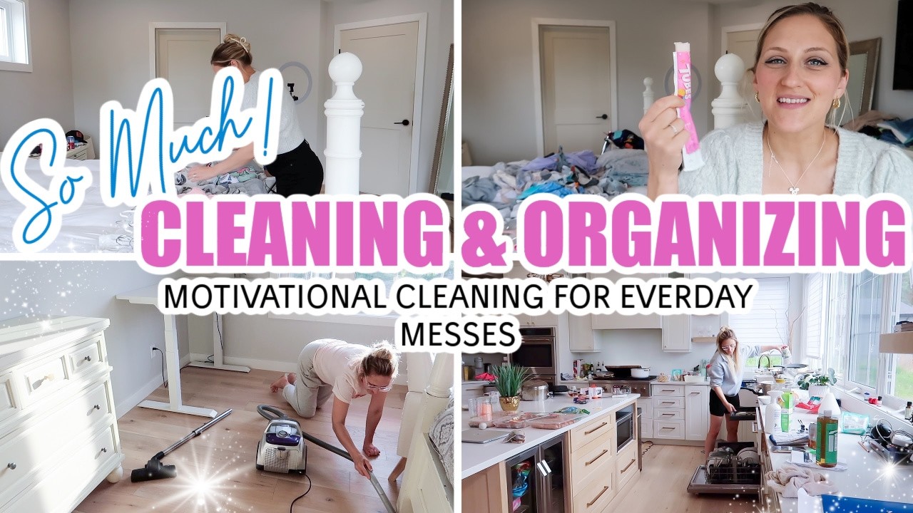 Major Clean *NEW* SO MUCH TO CLEAN! MAJOR CLEANING & ORGANIZING MOTIVATION | Amanda ...