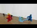 AGUA vs FUEGO | STOP MOTION PLASTILINA