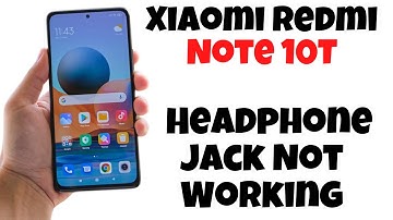 Xiaomi Redmi Note 10T Headphone Jack Not Working || Earphone problem Fix {NEW Tutorial}
