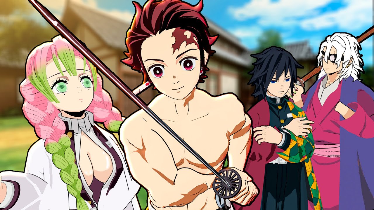 Tanjiro no TREINAMENTO dos HASHIRAS no Demon Slayer Vr