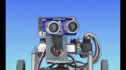 Boe-Bot with PING))) Senses the Closer Object