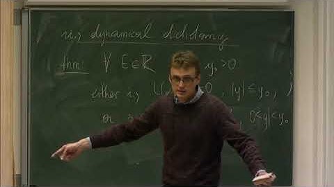 Chris Marx | One-dimensional quasi-periodic Schrödinger operators V