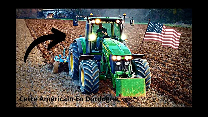 Ce 7730 amricain en Dordogne /john deere/ Lemken [...