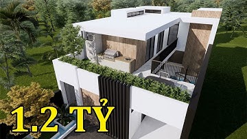 CỰC PHẨM Biệt Thự Hiện Đại 3 Phòng Ngủ Có Bể Bơi Với DT 8.8X15M Trị Giá 1.2 Tỷ #CN1031