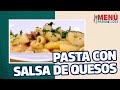 Pasta con Salsa de Quesos