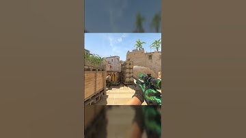 Playing Mirage in CS2 like Monesy! #shorts #cs2