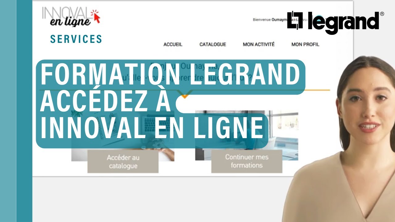 Accédez à Innoval en Ligne, la plateforme de formation Legrand !