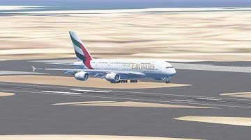 Infinite Flight: Airbus A380 Landing Compilation