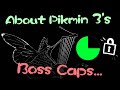 About Pikmin 3&#39;s Boss Caps...