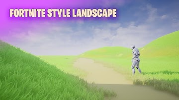 Unreal Stylized Landscape and Grass Materials