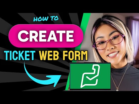How to CREATE a TICKET WEB FORM in Zoho Desk (Step by Step)