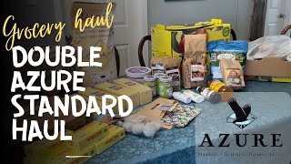 Double Azure Standard Hauls | Prepper Pantry Haul | New Products from Azure | June August 2023