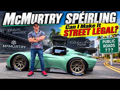 Can I buy the McMurtry Speirling and make it street legal?